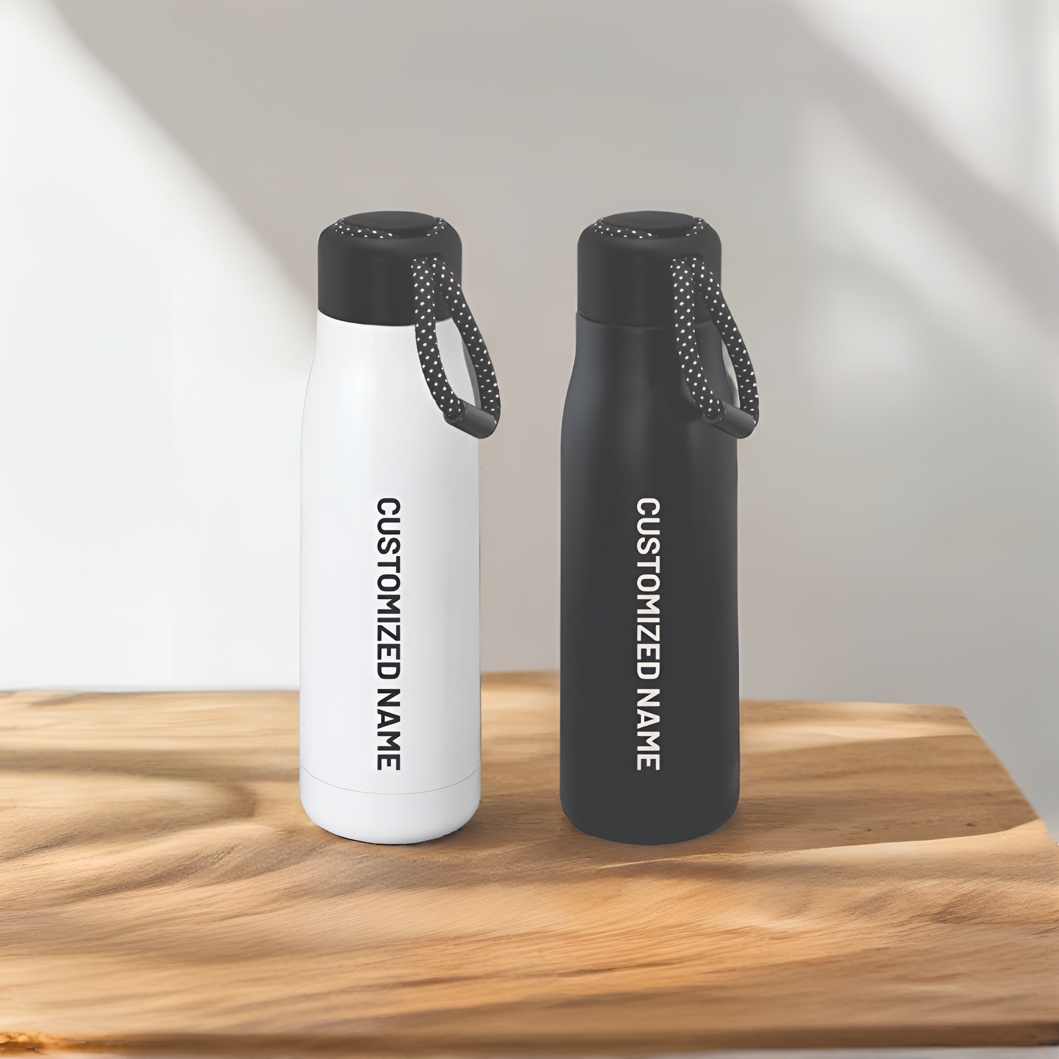 Premium Quality Customized Stainless Steel Water Bottle – Personalized Name Bottle (500ml)