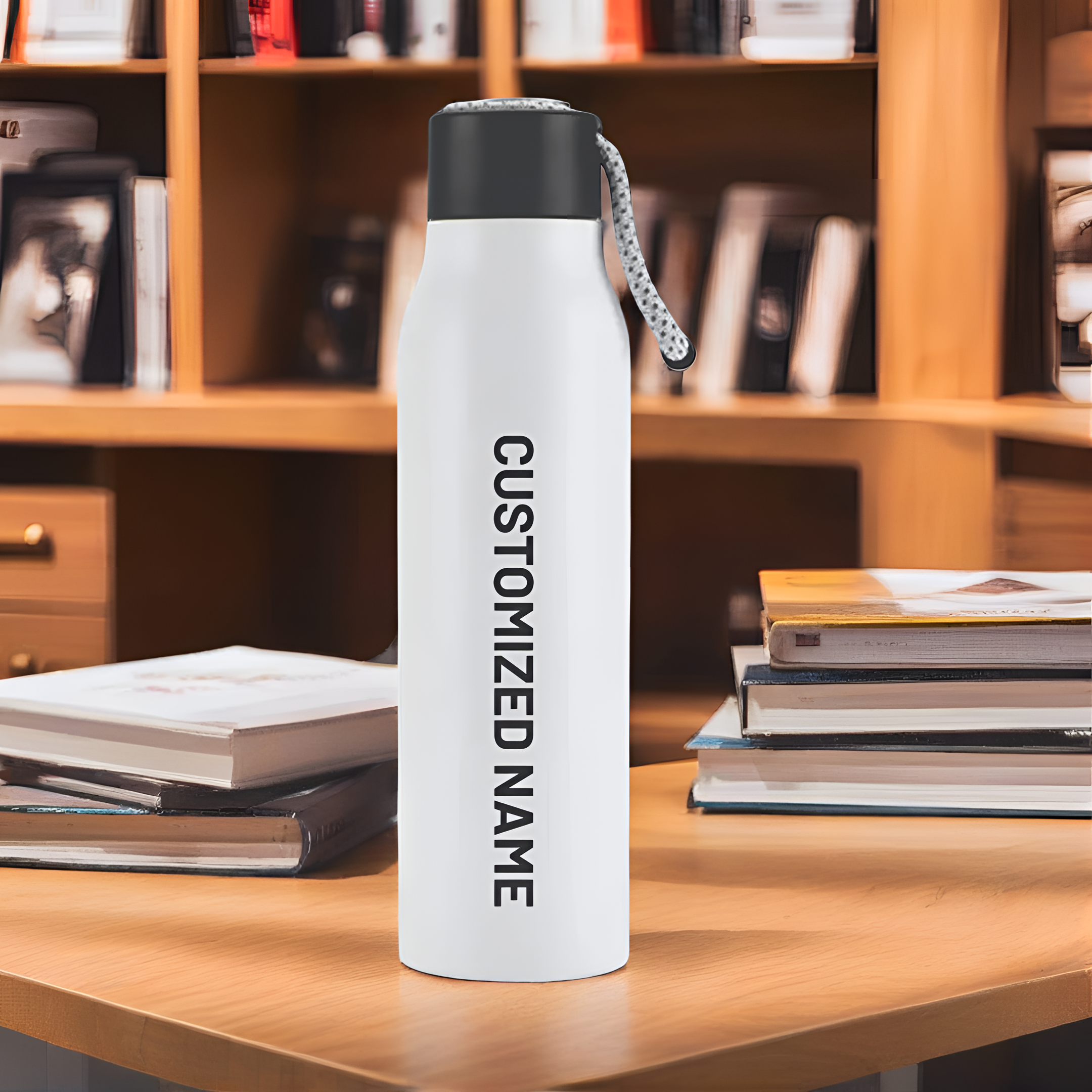 Premium Quality Customized Stainless Steel Water Bottle – Personalized Name Bottle (500ml)